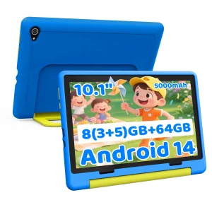Kid Tablet 10.1 inch Android 14 Quad Core Expand WiFi Bluetooth Children's Pad
