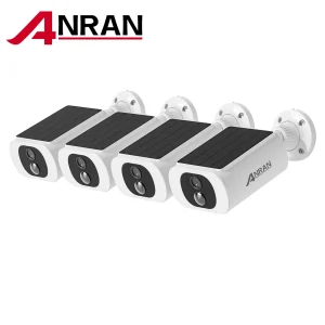 2K Solar Security Camera 4-Pack
