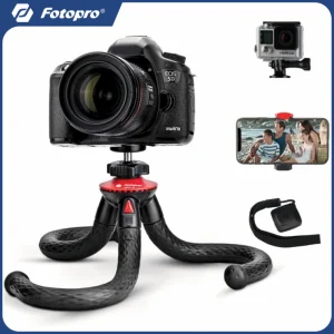 Tripod for iPhone Flexible Camera Tripod with Adapter