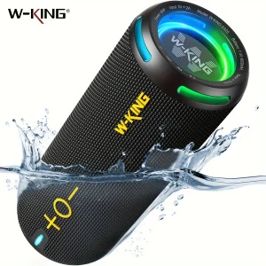 40W Portable Speaker, IP67 Waterproof, APP Control, High-Quality Audio,