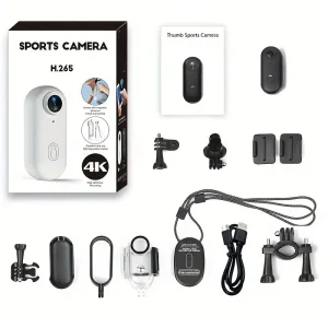 Waterproof HD Body Cam with Wide Angle Lens