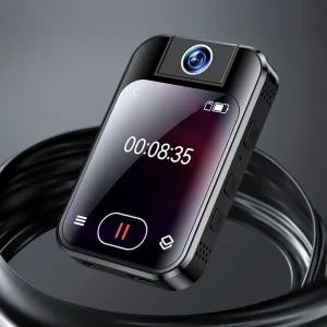 5K Sport Camera with Rotating Lens & Touch Screen