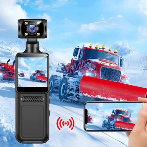 180° Rotatable Outdoor Sport Video Recorder