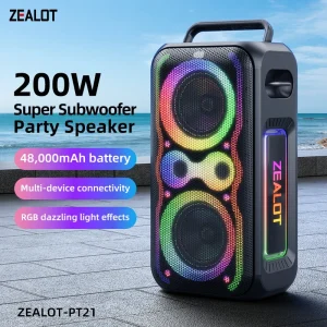 200W Bluetooth Speaker | Waterproof Bass Boost Speaker